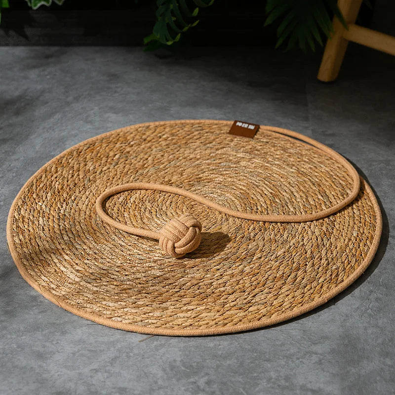 Pawenelle Cat Scratcher Rattan Mat 